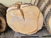 14 JESION 69/60/9,5cm Blat Plaster Drewna Stolik Żywica Epoxy DIY Live Edge