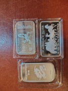 Sztabka 1 uncja oz srebra ( 31,1 gr ) 999