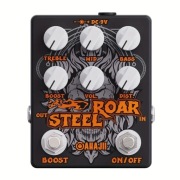 Ahajii Roar Steel Distortion Guitar Pedal heavy metal 