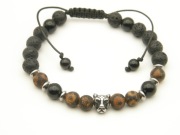 męska bransoletka z kamieni naturalnych WOJOWNIK II