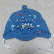 Czapka bawełniana wiązana 36 0-4 miesiące 