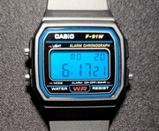 CASIO F-91W-1YER MOD, zmodyfikowany - kolor do wyboru