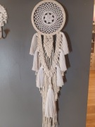 Łapacz snów, makrama, 19 cm x 66 cm 