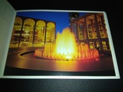 Pocztówka widokówka Lincoln Center Metropolitan Opera NYC US, oryginał NOWA