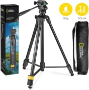 Statyw fotograficzny National Geographic 3-Way Head Tripod NOWY