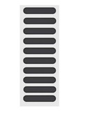 Osłona głośnika ( siatka ) telefonu 2,2 cm 20 szt.