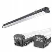 Lampa LED do garażu 60W 120cm hermetyczna warsztatowa panel natynkowy IP65