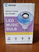 grająca żarówka * LED MIUSIC BULB * E27