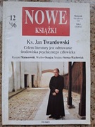 Nowe Książki - miesięcznik nr 934 (12/1996) Ks. Jan Twardowski