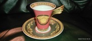 FILIŻANKA DO KAWY MOKKI ROSENTHAL VERSACE MEDUSA RED