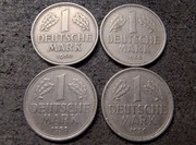 Niemcy RFN zestaw 1 marka 1950 rok DFGJ