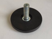 Stopka meblowa regulowana plastykowa średnica 6 cm, wysokość 3,4 cm