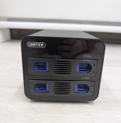 Kieszeń Unitek obudowa USB 3.0 DUAL HDD 3,5" SATA - (Y-3355)