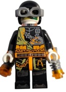 Lego ninjago njo487 Nitro figurka