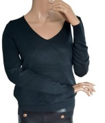 Piękny, delikatny sweterek z wiskozy jesień zima M-XL