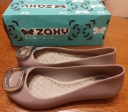 Baleriny damskie zaxy