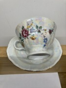 filizanka duza do kawy/ herbaty wawel. opalizujący jak masa perłowa kolor