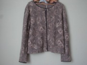 iVKO piękny kardigan wełna i jedwab jak nowy 42 