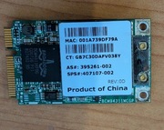 Karta WiFi do laptopa Broadcom BCM9431MCG mini PCI-E 802.11b/g 2.4GHz 