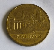 Moneta 2 zł kolekcjonerska Kwidzyn z 2007 rok