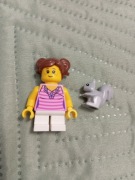 Lego BAM Figurka dziewczyna z wiewiórką nowa 