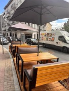 meble ogrodowe do restauracji 