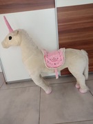 Duży pluszowy jednorożec