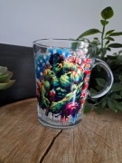Szklanka kubek Handmade 400ml Marvel Hulk