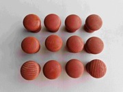 Uchwyt meblowy / gałka drewniana - 12 sztuk