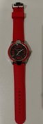 Zegarek damski – czerwony xinkai, silikonowy pasek, stan bardzo dobry