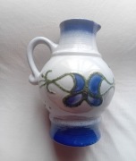 Dzbanek Fat Lava, Strehla - DDR. Nr 9003, sygnowany.