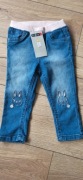 nowe spodnie jeansy Rozmiar 86 cm