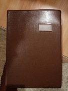 Zabytkowy segregator/etui na dokumenty