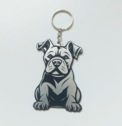 Breloczek do kluczy bulterier, pitbull, amstaff