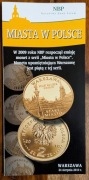 Folder NBP 2010 - Warszawa Miasta w Polsce 2 zł GN