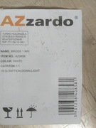 Lampa Azzardo Bross 1 AZ0858 Biała