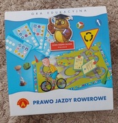 Gra edukacyjna ALEXANDER Prawo jazdy rowerowe 7+
