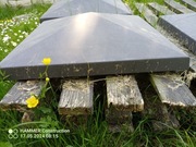 Daszki ogrodzeniowe 42x42x8 