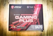 MSI x470 Gaming Plus- Pudełka