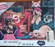 Puzzle pieski Huadada 1000 elementów 