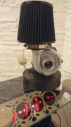 Lampka z turbosprężarki/ turbiny Garett