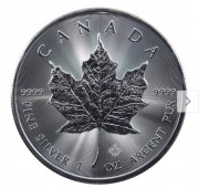 Kanada Liść klonu 2020 rok   1 uncja Srebra  Mennicze 