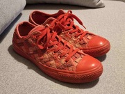 Trampki Converse 41 plecione Czerwone oryginalne używane