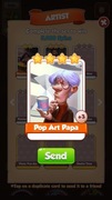 COIN MASTER  "POP ART PAPA”