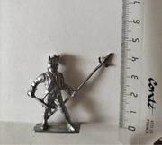 Stary metalowy żołnierzyk z lat 50-60