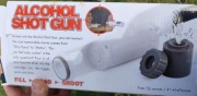 Alkohol Shot gun, pistolet gadżet na imprezę strzela alkoholem