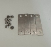 Busbar Busbary do LiFePo4 4 sztuki 90*20mm fi 6mm + nakrętki