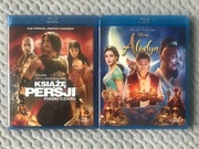 "Książę Persji Piaski Czasu", "Aladyn" - 2 Blu-ray NIEUŻYWANE