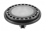 Żarówka LED ES-111 12,5W 230V barwa ciepła 3000K 120° czarna obudowa GTV