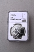 USA 1 dolar 1994 D Puchar Świata  NGC  MS69